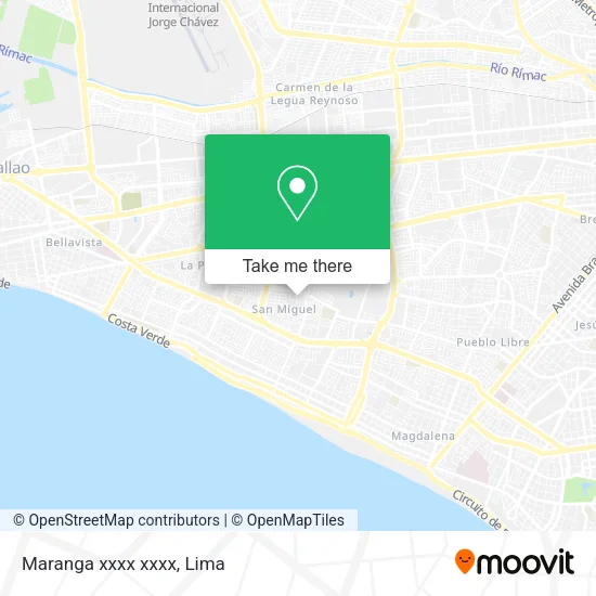 Mapa de Maranga  xxxx xxxx
