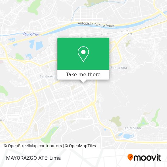 MAYORAZGO  ATE map