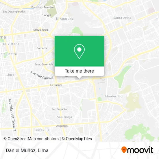 Mapa de Daniel Muñoz