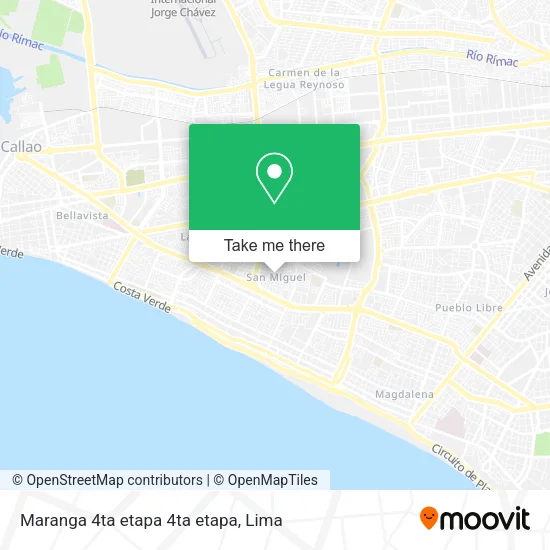 Mapa de Maranga  4ta etapa  4ta etapa