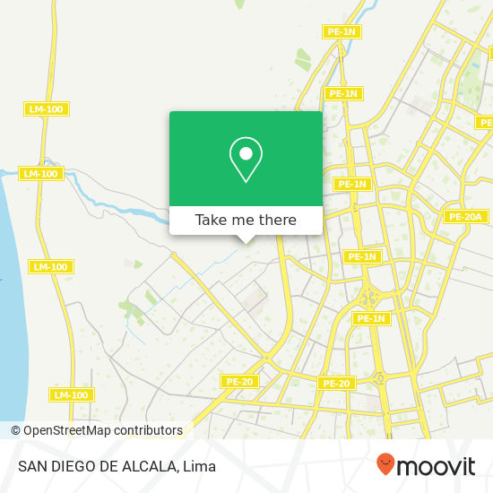 SAN DIEGO DE ALCALA map