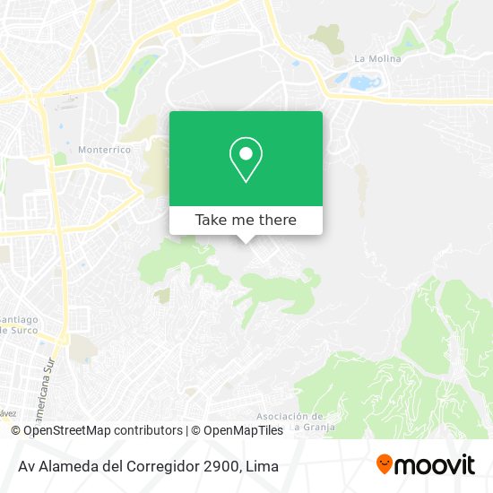 Mapa de Av  Alameda del Corregidor 2900