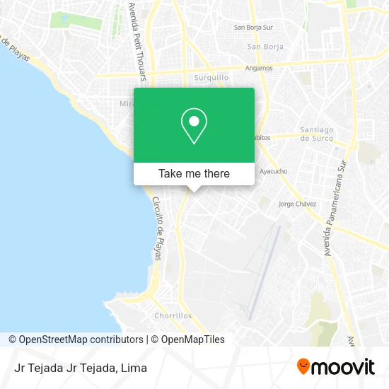 Mapa de Jr Tejada Jr Tejada