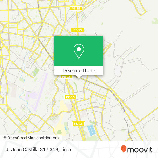 Jr  Juan Castilla 317   319 map