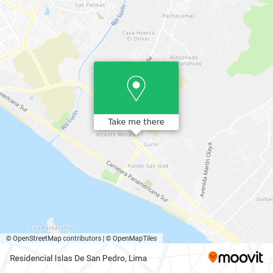 Mapa de Residencial Islas De San Pedro