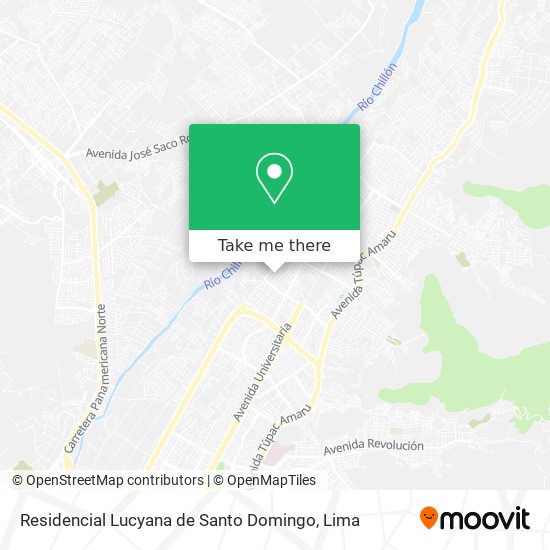 Residencial Lucyana de Santo Domingo map