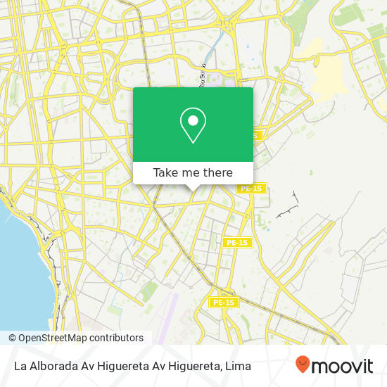 La Alborada  Av  Higuereta Av  Higuereta map