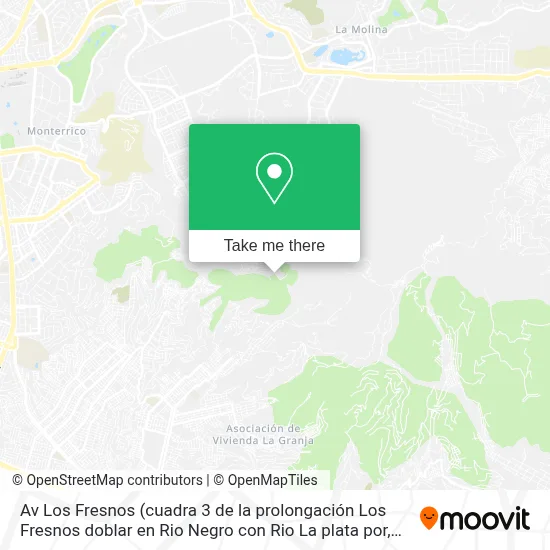 Av  Los Fresnos map
