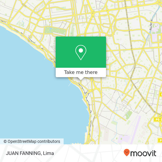 JUAN FANNING map