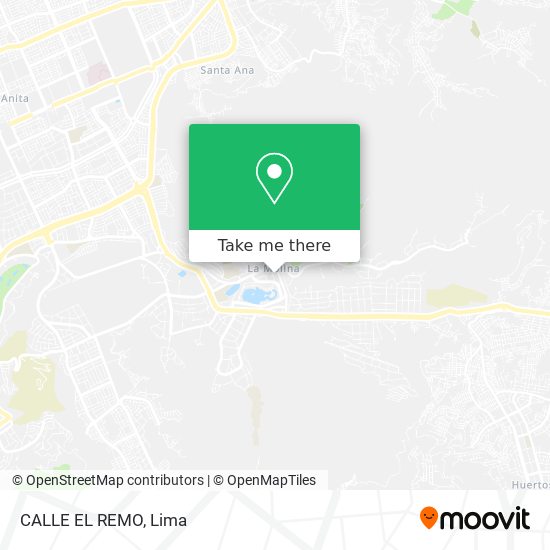 CALLE EL REMO map