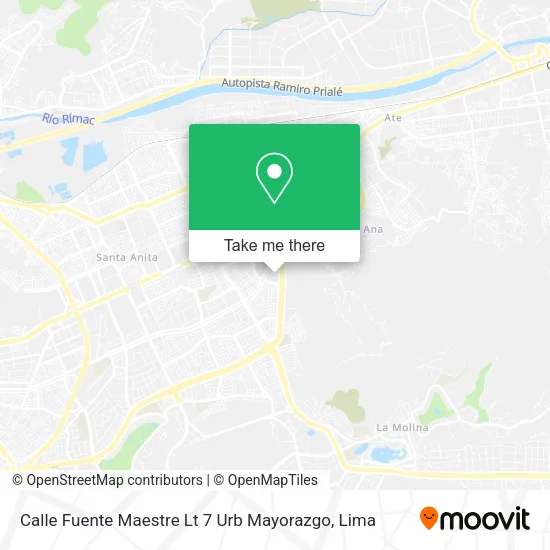 Calle Fuente Maestre Lt  7 Urb  Mayorazgo map