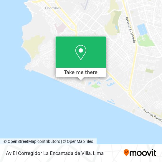 Av  El Corregidor  La Encantada de Villa map
