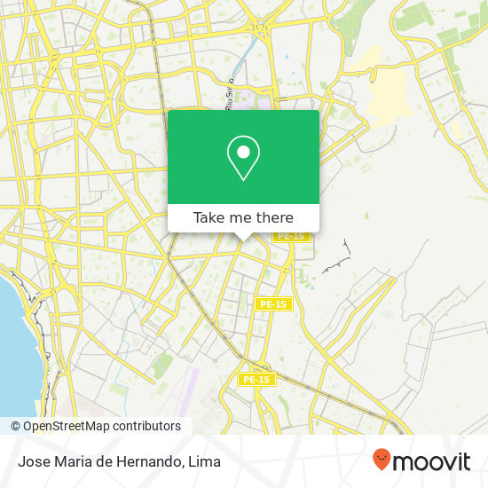 Jose Maria de Hernando map