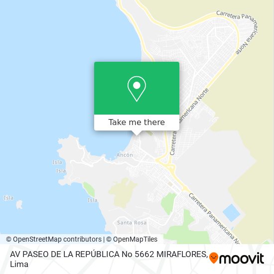 AV  PASEO DE LA REPÚBLICA No  5662    MIRAFLORES map