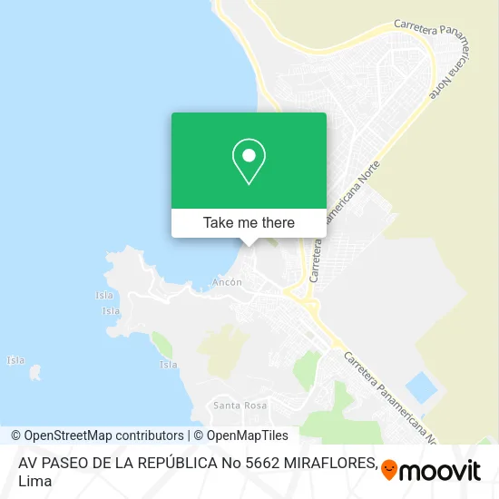 AV  PASEO DE LA REPÚBLICA No  5662    MIRAFLORES map