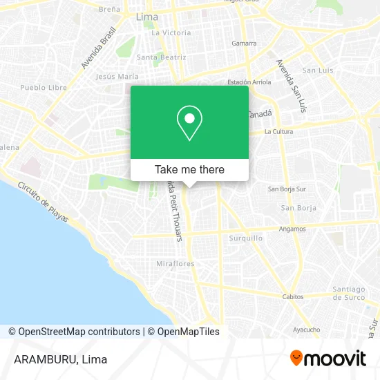 ARAMBURU map