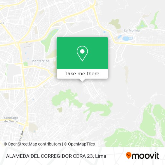 Mapa de ALAMEDA DEL CORREGIDOR CDRA  23