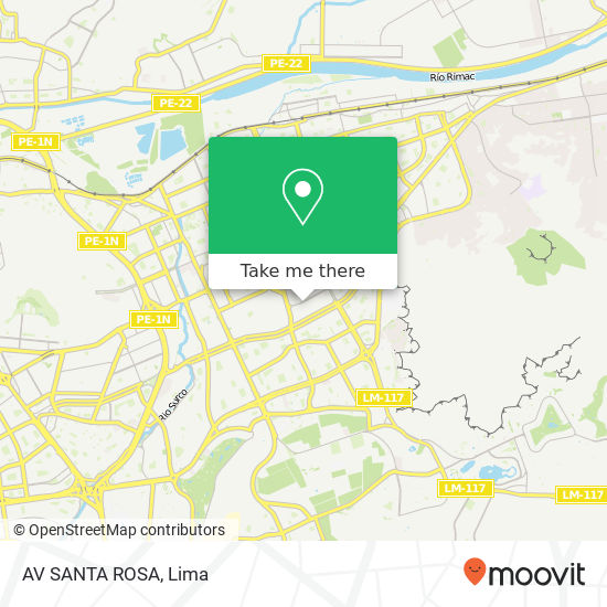 AV SANTA ROSA map