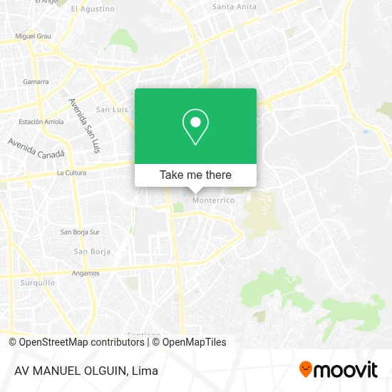 AV  MANUEL OLGUIN map