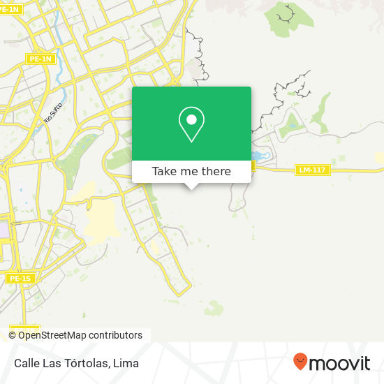 Calle Las Tórtolas map