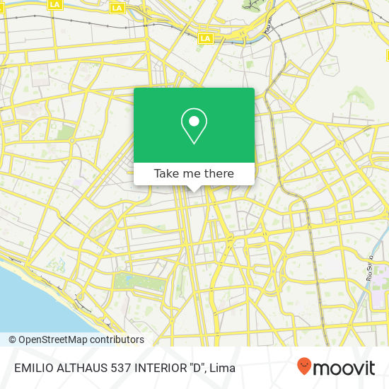EMILIO ALTHAUS 537 INTERIOR "D" map