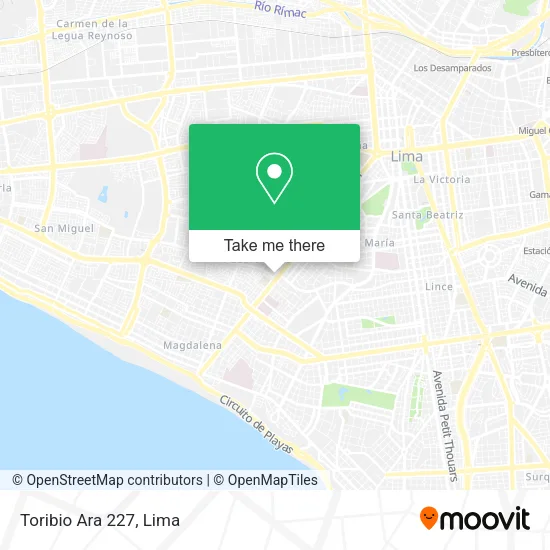 Mapa de Toribio Ara 227