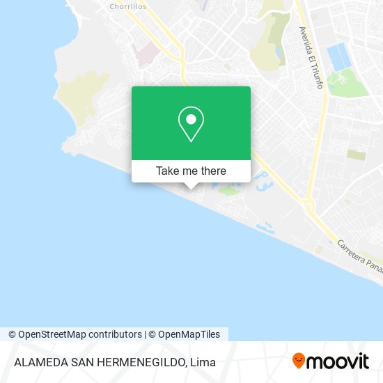 ALAMEDA SAN HERMENEGILDO map