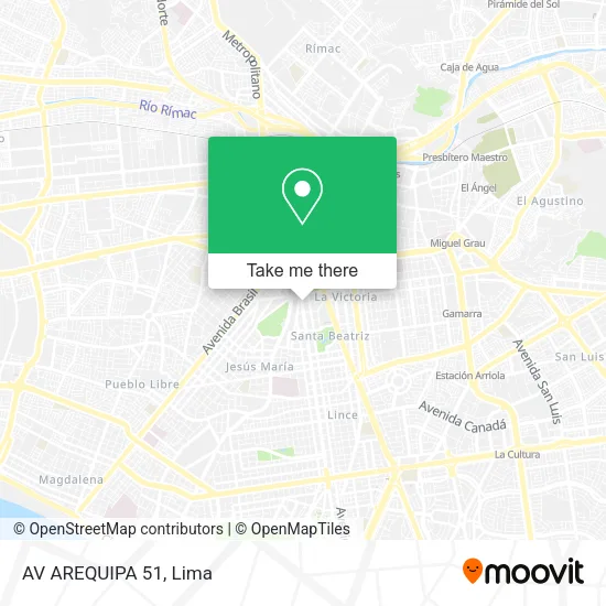 AV  AREQUIPA 51 map