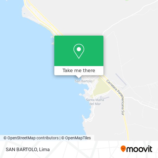 SAN BARTOLO map