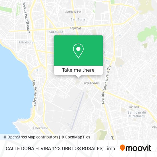 CALLE DOÑA ELVIRA 123 URB  LOS ROSALES map