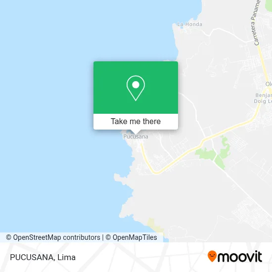 PUCUSANA map