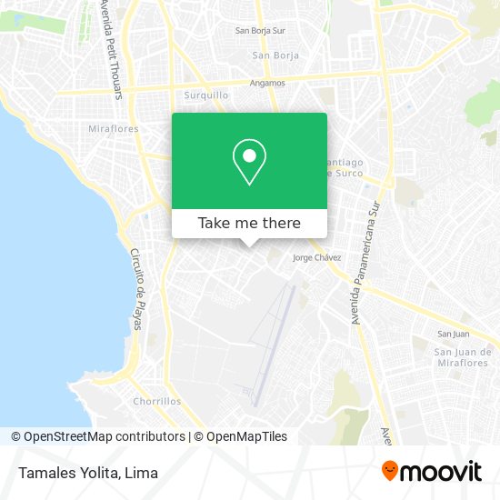 Tamales Yolita map