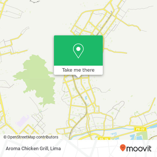 Aroma Chicken Grill map