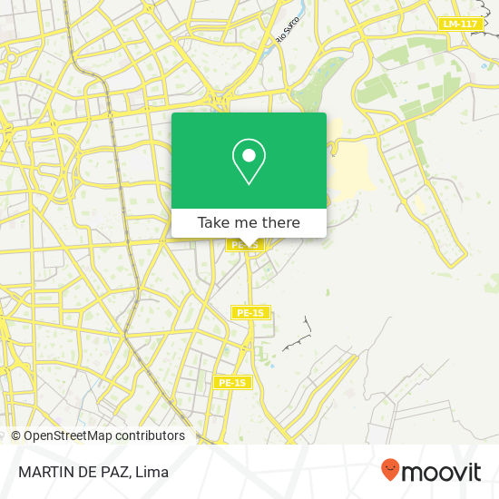 MARTIN DE PAZ map