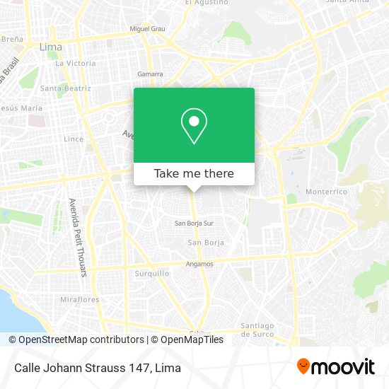 Mapa de Calle Johann Strauss 147