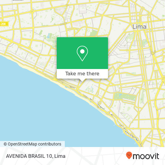 AVENIDA BRASIL 10 map