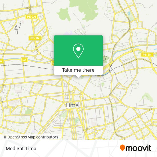 MediSat map