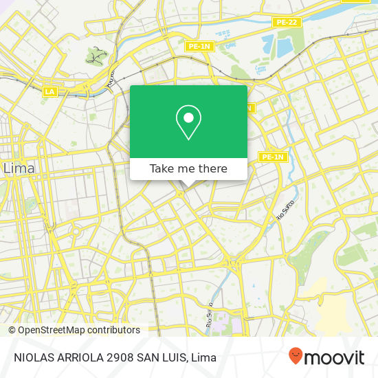 NIOLAS ARRIOLA 2908 SAN LUIS map