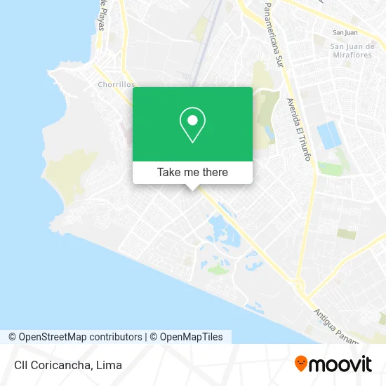 Cll  Coricancha map