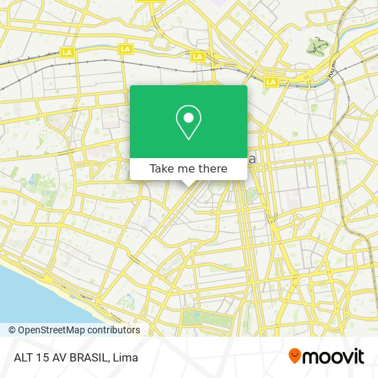 ALT  15 AV  BRASIL map