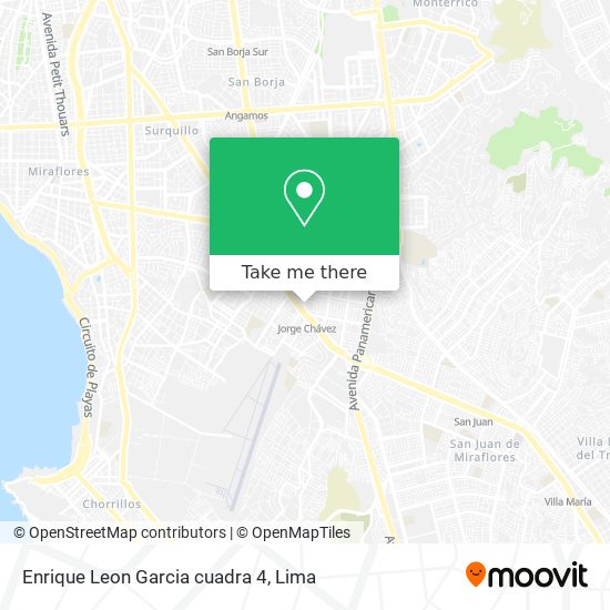 Enrique Leon Garcia  cuadra 4 map