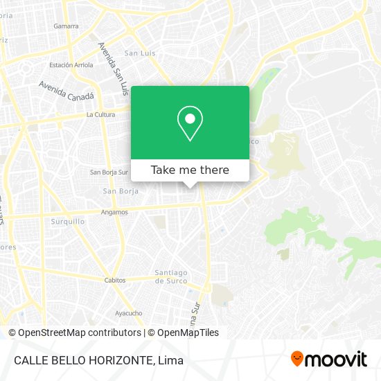 CALLE BELLO HORIZONTE map