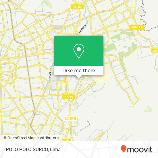 POLO POLO SURCO map