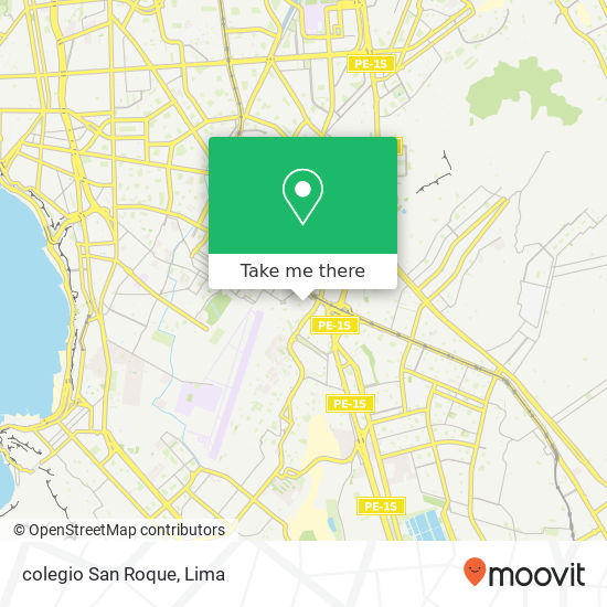 colegio San Roque map