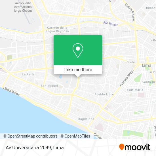 Av  Universitaria 2049 map