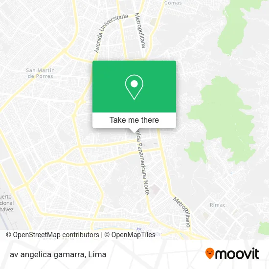 Mapa de av  angelica gamarra
