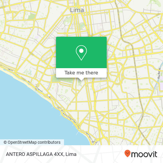 ANTERO ASPILLAGA 4XX map