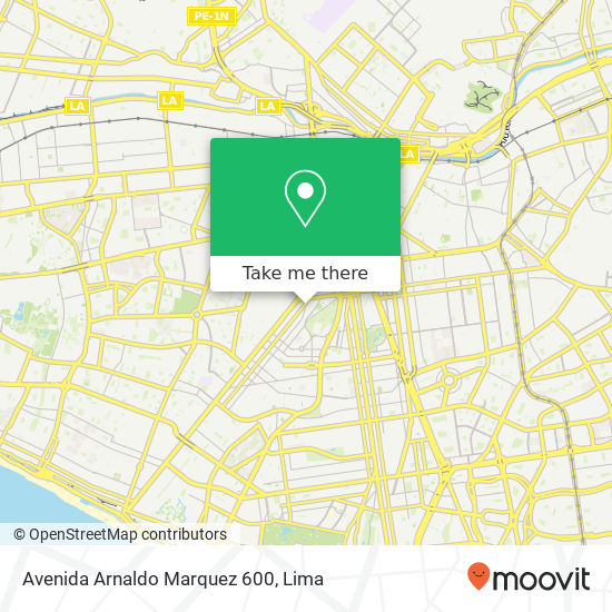 Avenida Arnaldo Marquez 600 map