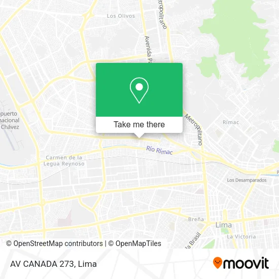 AV  CANADA 273 map