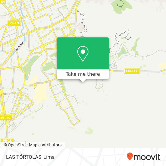 LAS TÓRTOLAS map